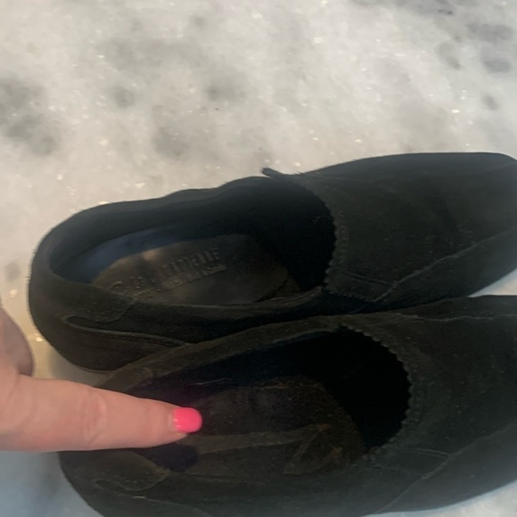 La Canadienne 💦WATERPROOF💦 Wedge Shoes Black 7.5 - Picture 4 of 10